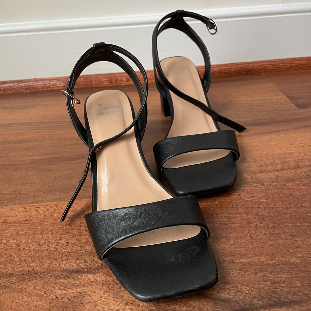 Black heels
